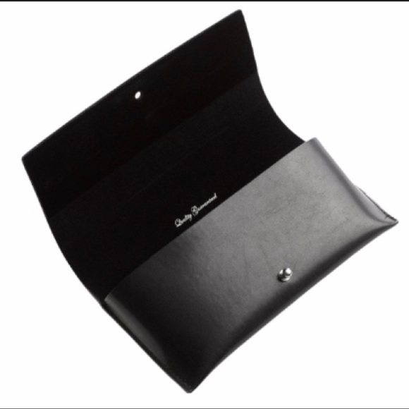 Rag & Bone Black Semi Soft Glasses Case and Pouch - Picture 6 of 7